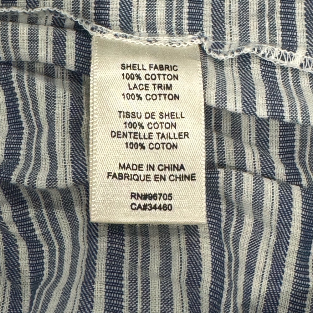 Rebecca Taylor Striped Ruffle Dress - Picture 11 of 12